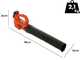Black &amp; Decker BCBL200L-QW - Soffiatore assiale a batteria 18V 2Ah
