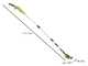 Greenworks G40PSF - Potatore a batteria 40V - A spalla su asta di prolunga - SENZA BATTERIA e CARICABATTERIA
