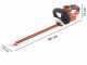 Black &amp; Decker BEHTS401-QS - Tagliasiepi elettrico con lama da 55 cm - 500W