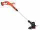 Black &amp; Decker ST182320-QW - Tagliabordi a batteria - 18V 2Ah