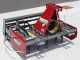 Erpice rotante RF110 - Larghezza di lavoro 110 cm - 10 lame - Serie leggera con rullo a gabbia