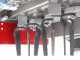 Erpice rotante RF130 - Larghezza di lavoro 130 cm - 12 lame - Serie leggera con rullo a gabbia