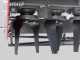 Top Line RF130 - Erpice rotante - larghezza di lavoro 130 cm -12 lame Serie leggera - Rullo a gabbia