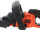 Tagliasiepi su asta di prolunga e a mano Black &amp; decker BCASK81D-QW a batteria 2 in 1 - lama da 45 cm