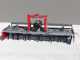 Erpice rotante RH230 - Larghezza di lavoro 230 cm - 22 lame - Serie media con rullo a gabbia