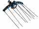 Campagnola HERCULES 58V - Asta in alluminio da 150-220 cm - Abbacchiatore elettrico a batteria