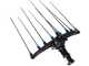 Campagnola HERCULES 58V - Abbacchiatore elettrico a batteria tipo auto con cavo in dotazione - Asta telescopica in carbonio 235/320 cm