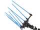 Campagnola HERCULES 58V - Abbacchiatore elettrico a batteria tipo auto con cavo in dotazione - Asta telescopica in carbonio 235/320 cm