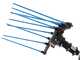 Campagnola HERCULES 58V - Abbacchiatore elettrico a batteria tipo auto con cavo in dotazione - Asta telescopica in carbonio 235/320 cm