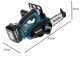 Makita DUC122RTE - Elettrosega a batteria 2 x 18V 5Ah - Lama da 11.5cm 