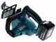 Makita DUC122RTE - Elettrosega a batteria 2 x 18V 5Ah - Lama da 11.5cm 