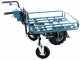 Makita DCU180 - Carriola elettrica con telaio tubolare - 2 batterie 18V 5Ah