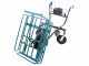 Makita DCU180 - Carriola elettrica con telaio tubolare - 2 batterie 18V 5Ah