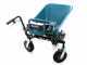 Makita DCU180 - Carriola elettrica a ruote con vasca - SENZA BATTERIA e CARICABATTERIA