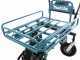 Makita DCU180 - Carriola elettrica a ruote con telaio tubolare - SENZA BATTERIA e CARICABATTERIA