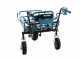 Makita DCU180 - Carriola elettrica a ruote con telaio tubolare - SENZA BATTERIA e CARICABATTERIA