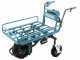 Makita DCU180 - Carriola elettrica a ruote con telaio tubolare - SENZA BATTERIA e CARICABATTERIA