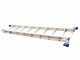 Marchetti Azzurra A2 A208, 2x8 gradini, 4.15 m - Scala in alluminio allungabile - Altezza stimata operativa 5.15 m