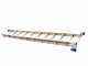 Marchetti Azzurra A2 A210, 2x10 gradini, 5.30 m - Scala in alluminio allungabile - Altezza stimata operativa 6.30 m