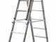 Marchetti Azzurra A3 A310, 3x10 gradini, 7.55 m - Scala in alluminio allungabile - Altezza stimata operativa 8.55 m