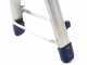 Facal Briko Blu BB/2, 2x8 gradini, 4 m - Scala in alluminio telescopica - Altezza stimata operativa 4.90 m