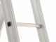 Facal Briko Blu BB/2, 2x8 gradini, 4 m - Scala in alluminio telescopica - Altezza stimata operativa 4.90 m
