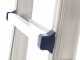 Facal Briko Blu BB/2, 2x8 gradini, 4 m - Scala in alluminio telescopica - Altezza stimata operativa 4.90 m