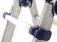Facal Briko Blu BB/2, 2x8 gradini, 4 m - Scala in alluminio telescopica - Altezza stimata operativa 4.90 m
