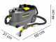 Karcher Pro Tessili Puzzi 10/1 C - Lavasuperfici - lavamoquette - Potenza 1250W - tensione 220/240