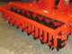 Erpice rotante RM200 - Larghezza di lavoro 200 cm - 18 lame - Serie pesante con rullo packer