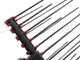 Castellari Tornado Carbon L V3 - Abbacchiatore elettrico a batteria tipo auto con cavo in dotazione - Asta telescopica in carbonio 230/330 cm
