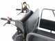 Blackstone TB 4500 E - Carriola elettrica a batteria 60V/20Ah - Faro LED e sponde estensibili