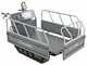 Blackstone TB 4500 E - Motocarriola elettrica estensibile a batteria 60V 20Ah