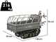 Blackstone TB 4500 E - Motocarriola elettrica estensibile a batteria 60V 20Ah