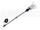 Castellari Fenix L V2 - Abbacchiatore elettrico a batteria tipo auto con cavo in dotazione - Asta telescopica in carbonio 230/320  cm