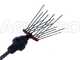 Castellari Fenix L V2 - Abbacchiatore elettrico a batteria tipo auto con cavo in dotazione - Asta telescopica in carbonio 230/320  cm