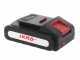 Ikra IAHS 20-1 - Tagliasiepi elettrico a batteria al litio 20V/2Ah - Lama da 54 cm