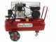GeoTech-Pro BACP50-8-2 - Compressore aria elettrico a cinghia - Motore 2 HP - 50 litri - potenza 8 bar