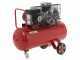 GeoTech-Pro BACP100-8-2 - Compressore aria elettrico a cinghia - Motore 2 HP - 100 lt - potenza 8 bar