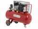 GeoTech-Pro BACP100-10-3 - Compressore aria elettrico a cinghia - Motore 3 HP - 100 lt - 10 bar
