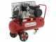 GeoTech-Pro BACP50 - Compressore aria elettrico a cinghia -10-3 motore 3 HP - 50 litri - 10 bar