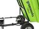 Greenworks G40GC Garden Cart - Carriola elettrica a batteria 40V 4Ah