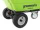 Greenworks G40GC Garden Cart - Carriola elettrica a batteria 40V 4Ah