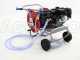 Kit motopompa irrorazione con carrello - Pompa Comet APS41 motore Loncin G160F