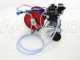 Kit motopompa irrorazione con carrello - Pompa Comet APS41 motore Loncin G160F