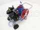Kit motopompa irrorazione con carrello - Pompa Comet APS41 motore Loncin G160F