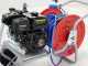 Pompa irrorazione a scoppio carrellata Comet APS 41 motore benzina Loncin 5,5 HP