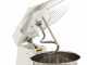 Seven Italy GHR 50 2V - Impastatrice a spirale - 400V - Con ruote e timer - 2 Velocit&agrave;