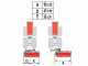 Trinciaerba per trattore Fu Top 112 M - Serie leggera - Spostamento manuale
