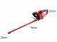 Einhell GC-EH 6055/1 - Tagliasiepi elettrico con lama da 61 cm - 600W